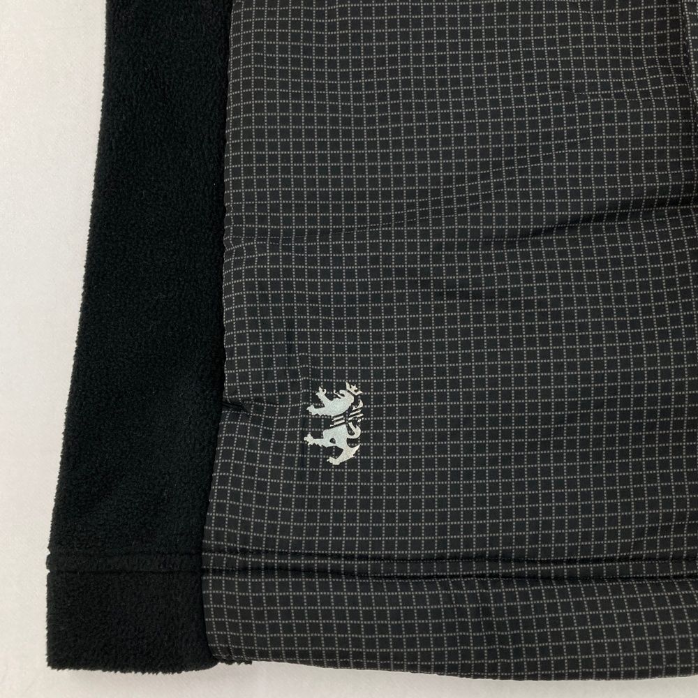 サイズ：M ADMIRAL アドミラル ミニリップ フリースベスト ブラック系