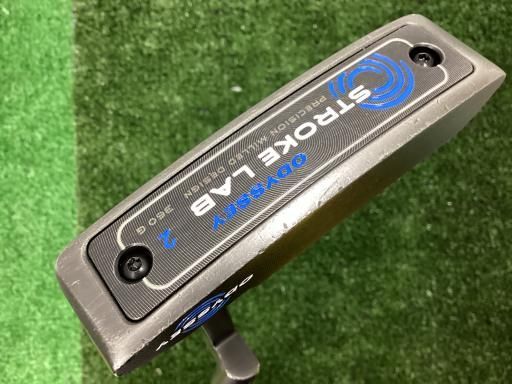 オデッセイ STROKE LAB 2 33インチ パター PT スチール フレックスその他 メンズ 男性用 右利き 右用 Cランク ゴルフクラブ