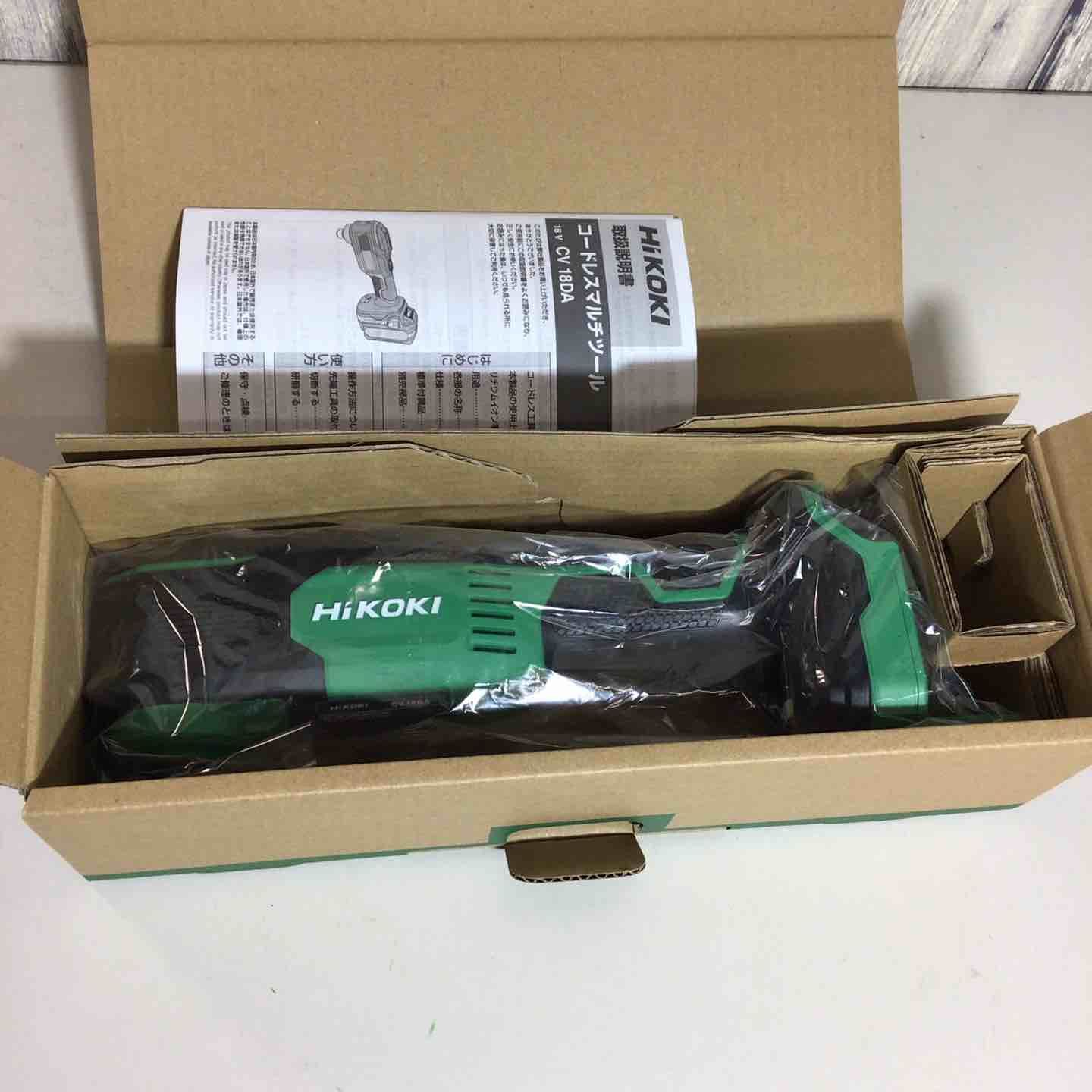 HiKOKI ハイコーキ 日立 18V 充電式 マルチツール CV18DA NNN 本体のみ 戸田店