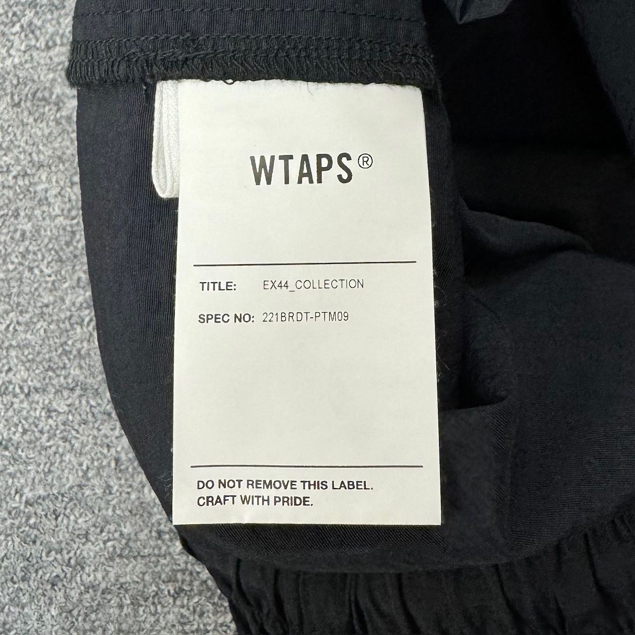 WTAPS 22SS ACADEMY SHORTS ブラック　L WTAPS 22SS ACADEMY SHORTS / NYLON. TAFFETA 221BRDT-PTM09