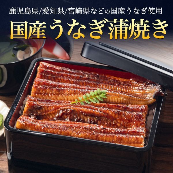 国産 】 うなぎ蒲焼き 4尾セット （120g～130g×4尾） v-u120-4 【公式