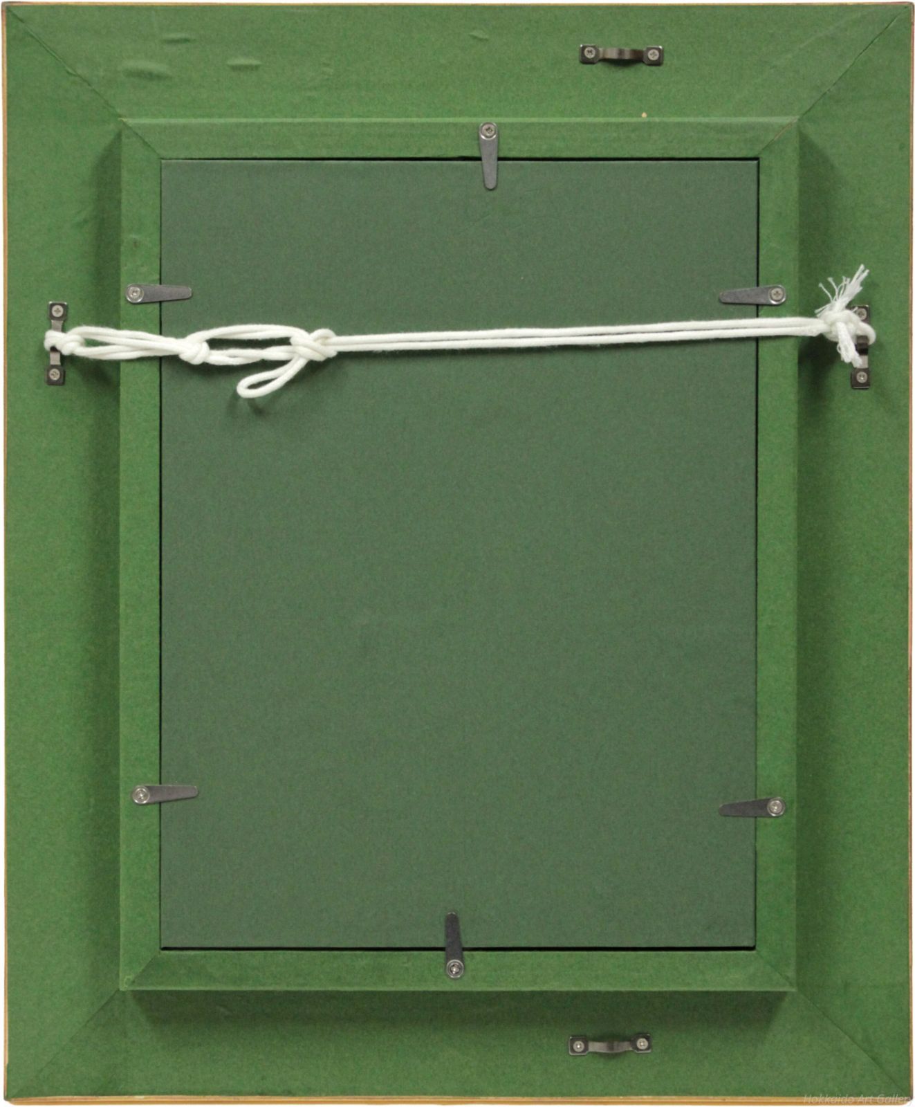 工藤和男　赤い魚の揚がる漁港　Ｆ４ ◇ 工藤和男 『 カツオ揚る港（F4号） 』 油絵