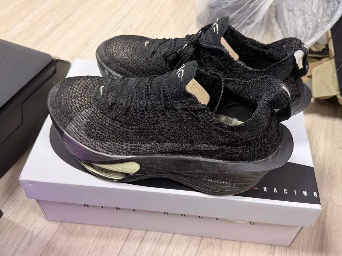 ナイキ アルファフライ 3 ブラック ランニングシューズ