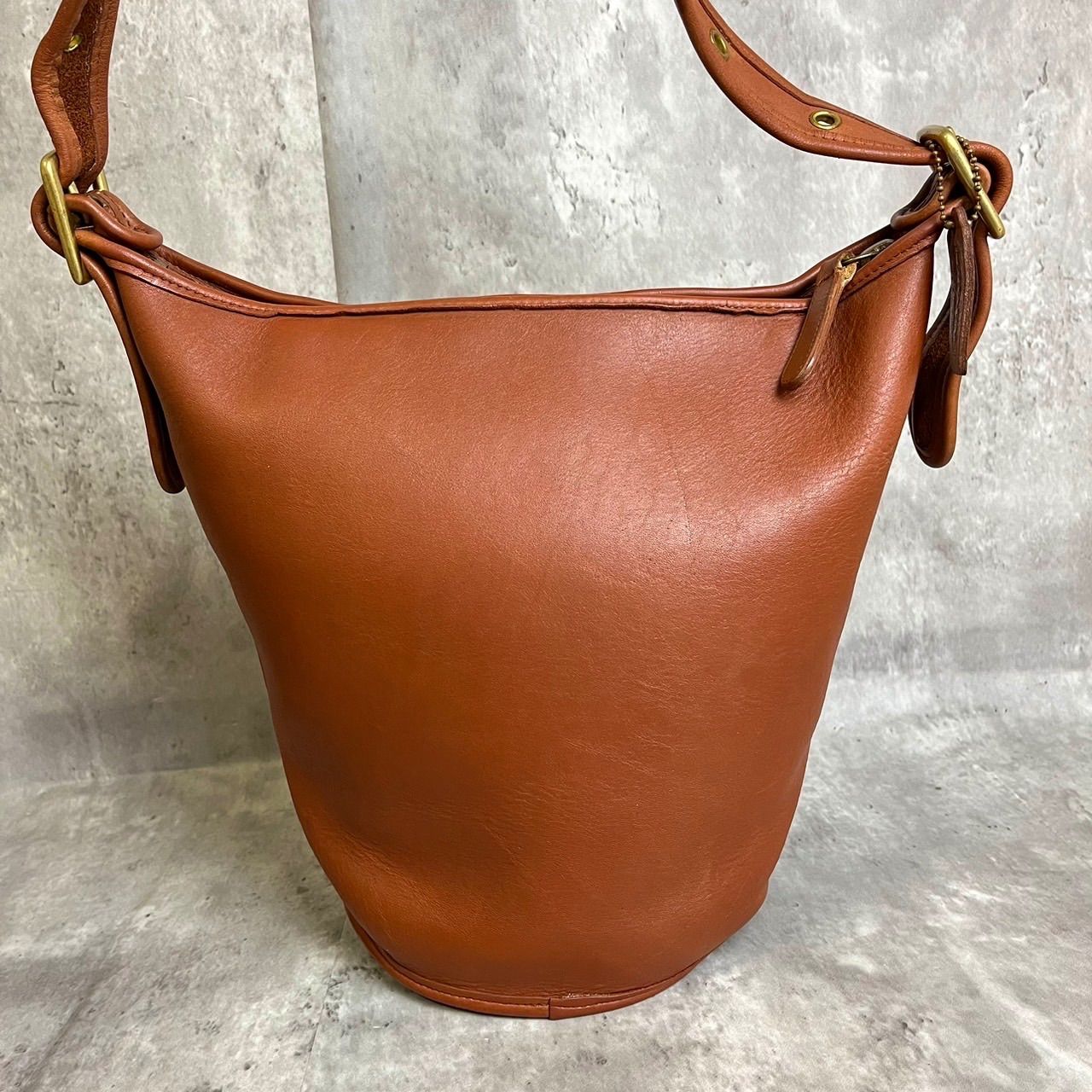 COACH極美品 オールドコーチ ショルダーバッグ グラブタンレザー