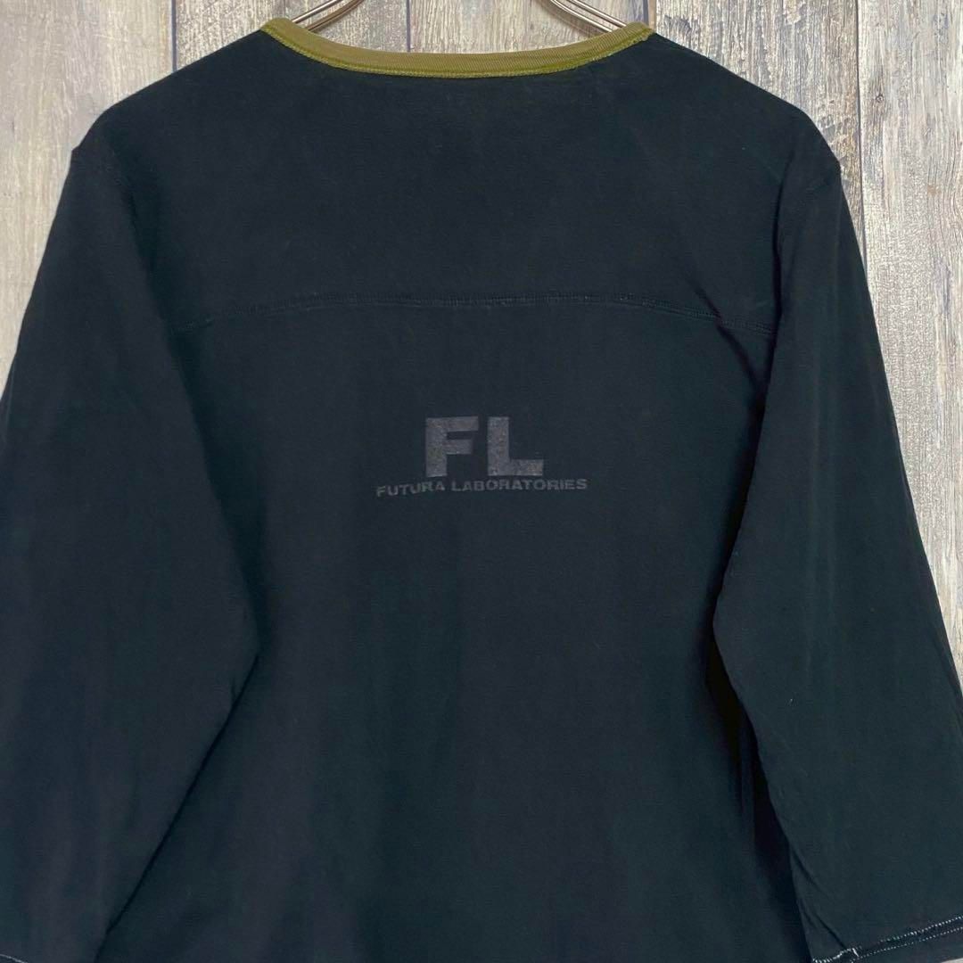 STUSSY × FUTURA stussy futura コラボ リバーシブル 7分袖 Tシャツ M