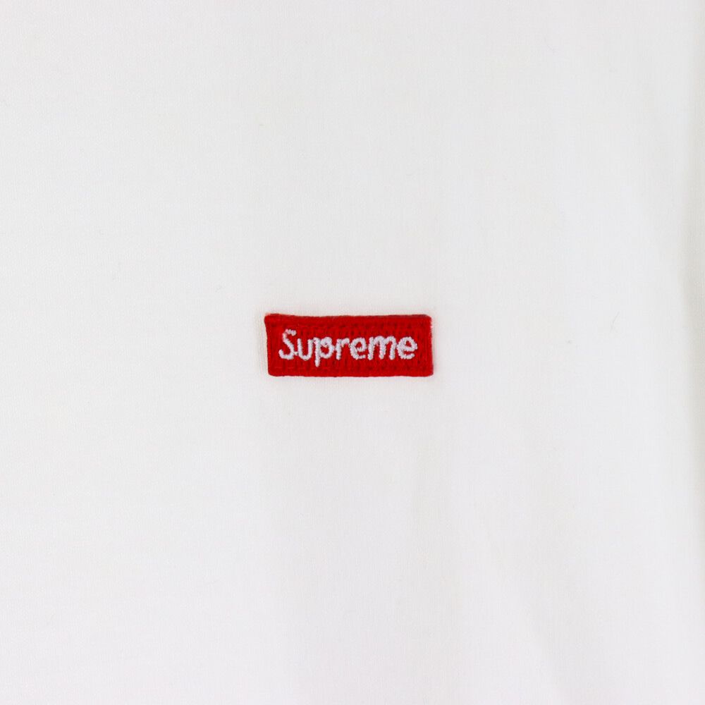 SUPREME (シュプリーム) Small Logo S/S Tee スモールボックスロゴ刺繍