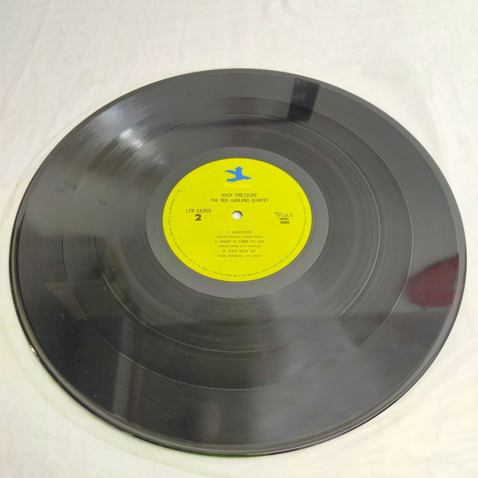 LPレコード897】帯付 国内盤 ハイ・プレッシャー ザ レッド