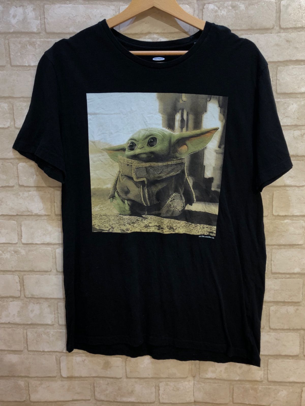 海外古着 STARWARS ヨーダ　プリントTシャツ size M
