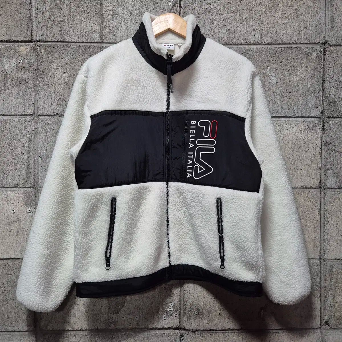 【雷市場（ポンジャン）商品韓国直送】 FILA(フィラ) フリース ジャケット M (番号 308