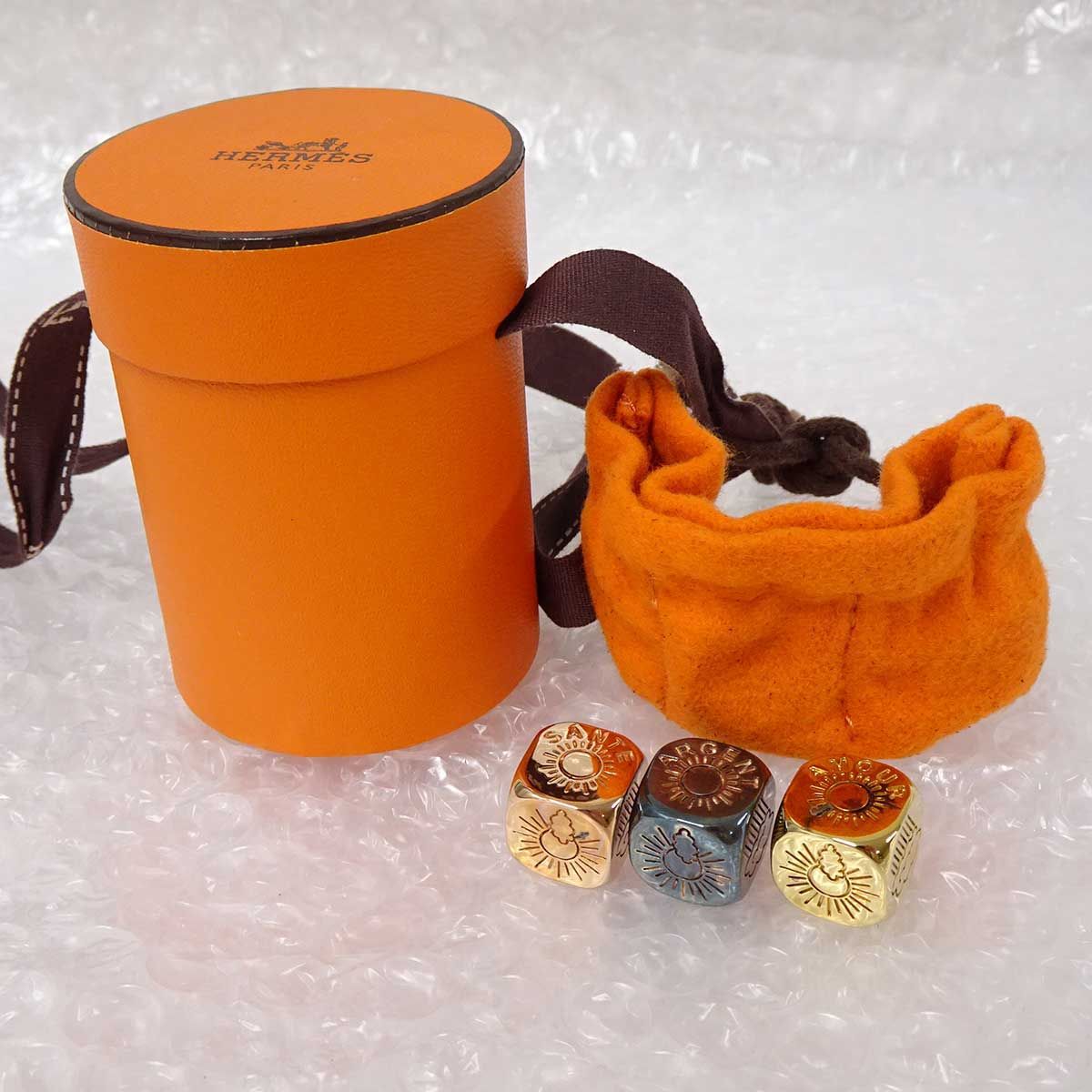 エルメス HERMES サイコロ 占いダイス フォルチュナダイス 3カラー