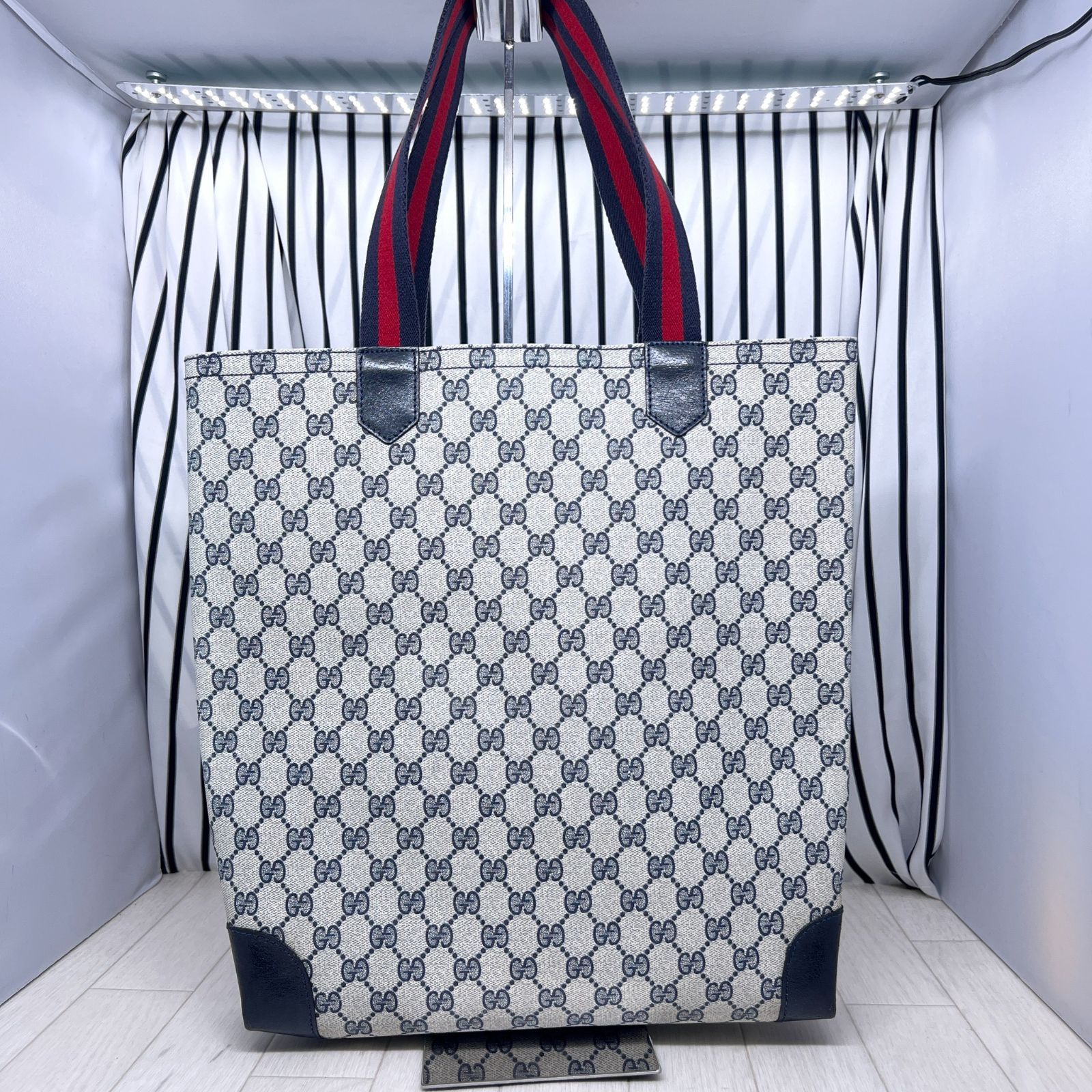 【美品】GUCCI オールドグッチA4収納可能PVCシェリーライントートバッグ 美品】GUCCI オールドグッチA4収納可能PVCシェリーライントート