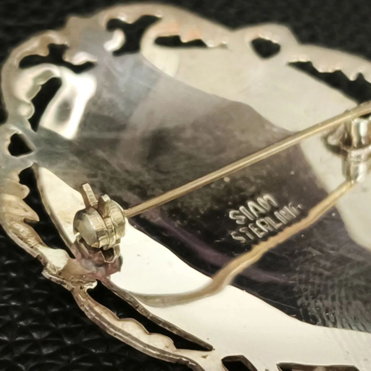 ヴィンテージ】 SIAM サイアム スターリングシルバー エナメル