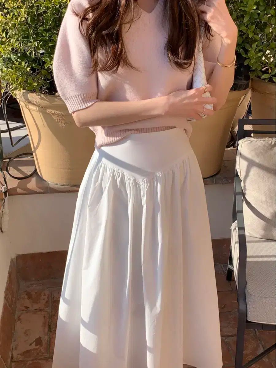 AUBEZEST ロング丈スカート