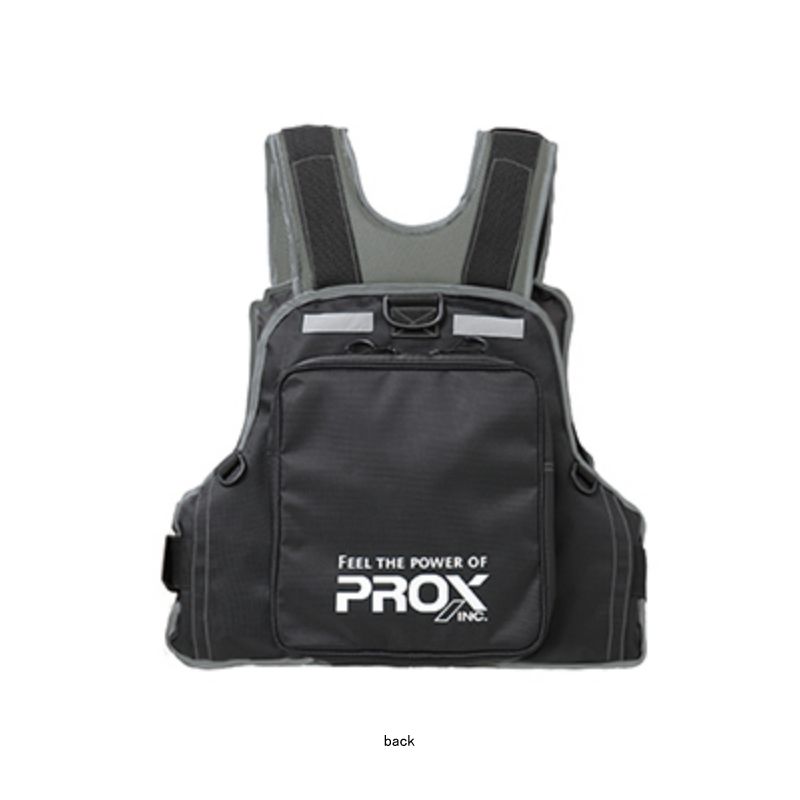 プロックス PROX フローティングゲームベスト ブラック×グレイ 大人用フリー