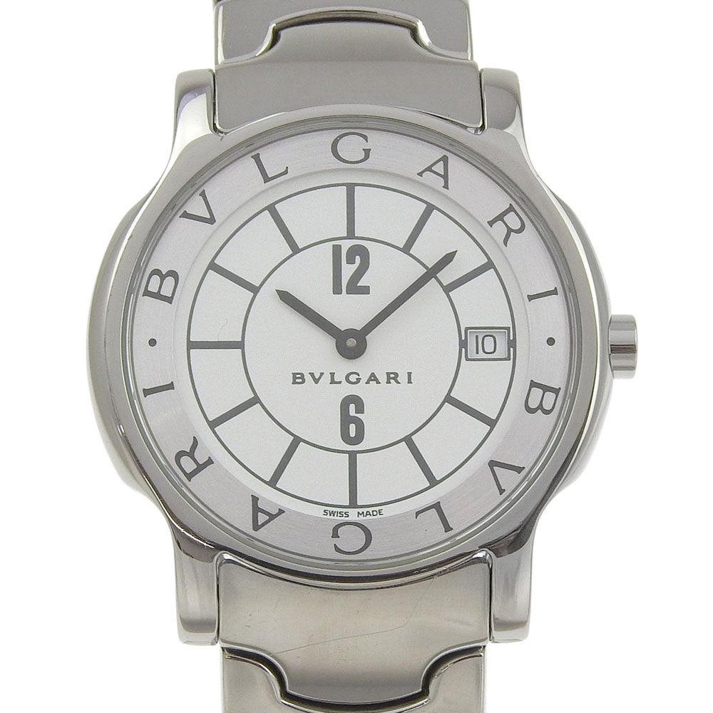 BVLGARI】ブルガリ ソロテンポ ST35S ステンレススチール