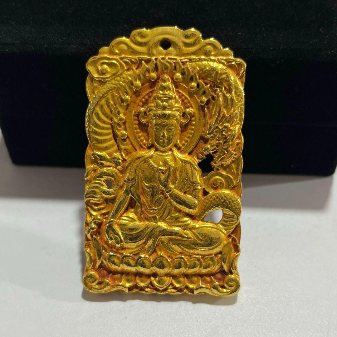 銅器 御龍観音仏像 観世音菩薩 鎮宅 辟邪 開運 風水 招財 置物 工芸品 龍 観音菩薩 銅製 置物 龍上観音 仏像 高さ約25cm 聖観音 像