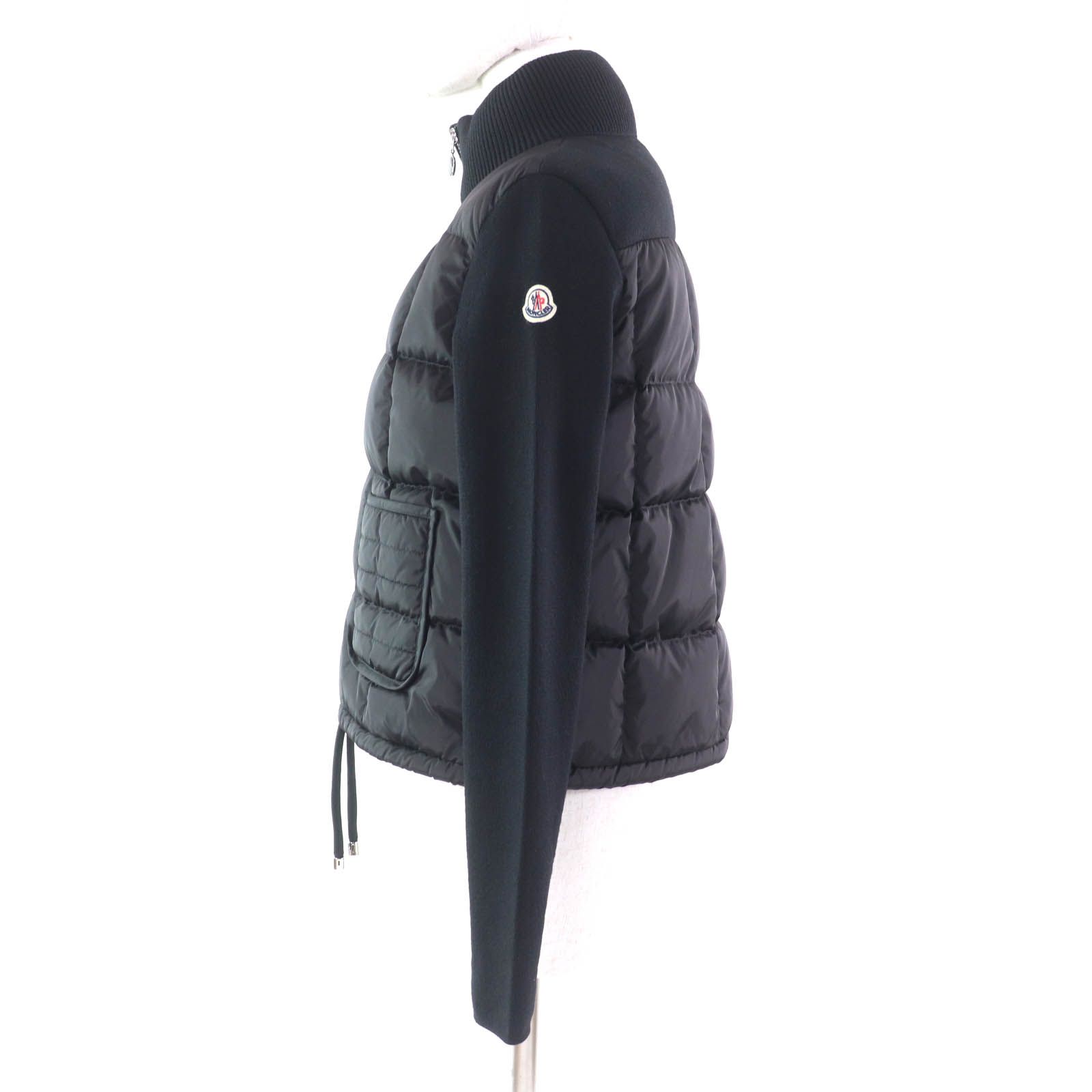 極美品☆MONCLER モンクレール 2023年製 CARDIGAN TRICOT ロゴ