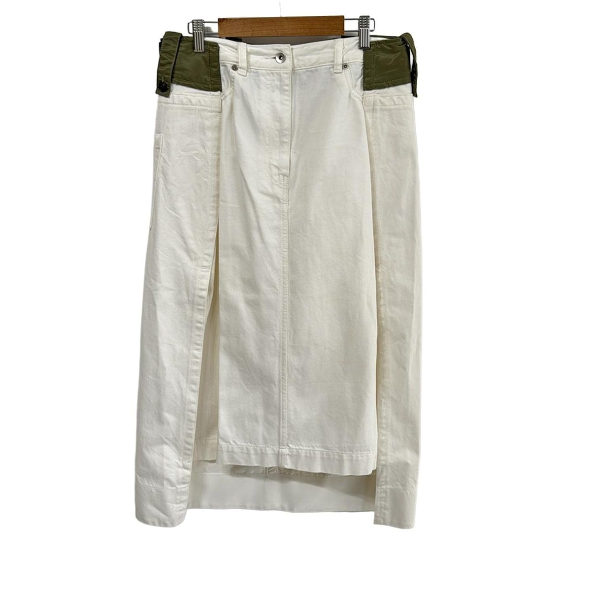 Sacai(サカイ) ロングスカート サイズ3 L レディース - 20-04926  