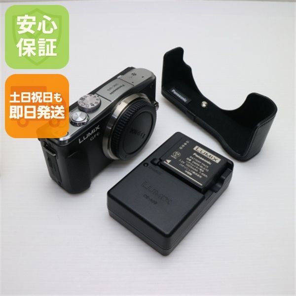 DMC-GF6 LUMIX ブラック 即日発送 ミラーレス一眼 Panasonic 本体 土日祝発送OK 06000