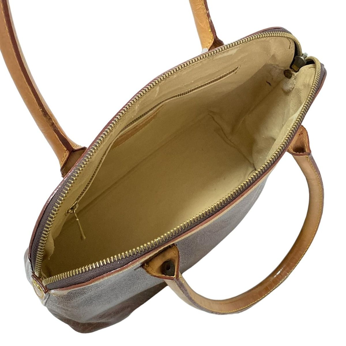 ETRO(エトロ) ハンドバッグ - ボルドー×ライトブラウン×マルチ