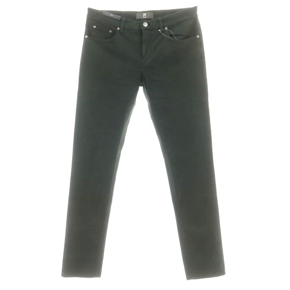 アウトレット ピーティートリノ デニム PT TORINO DENIM SWING ストレッチ コットンウール 5ポケットパンツ ダークグリーン サイズ33 メンズ
