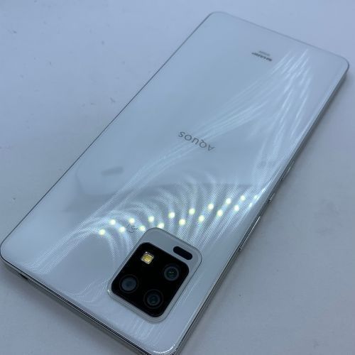 【中古Dランク】au AQUOS zero6 SHG04 ホワイト SIMロック解除済 【7日間保証】 中古Dランク】AQUOS zero6 SHG04 SIMロック解除済 au版 【7日間