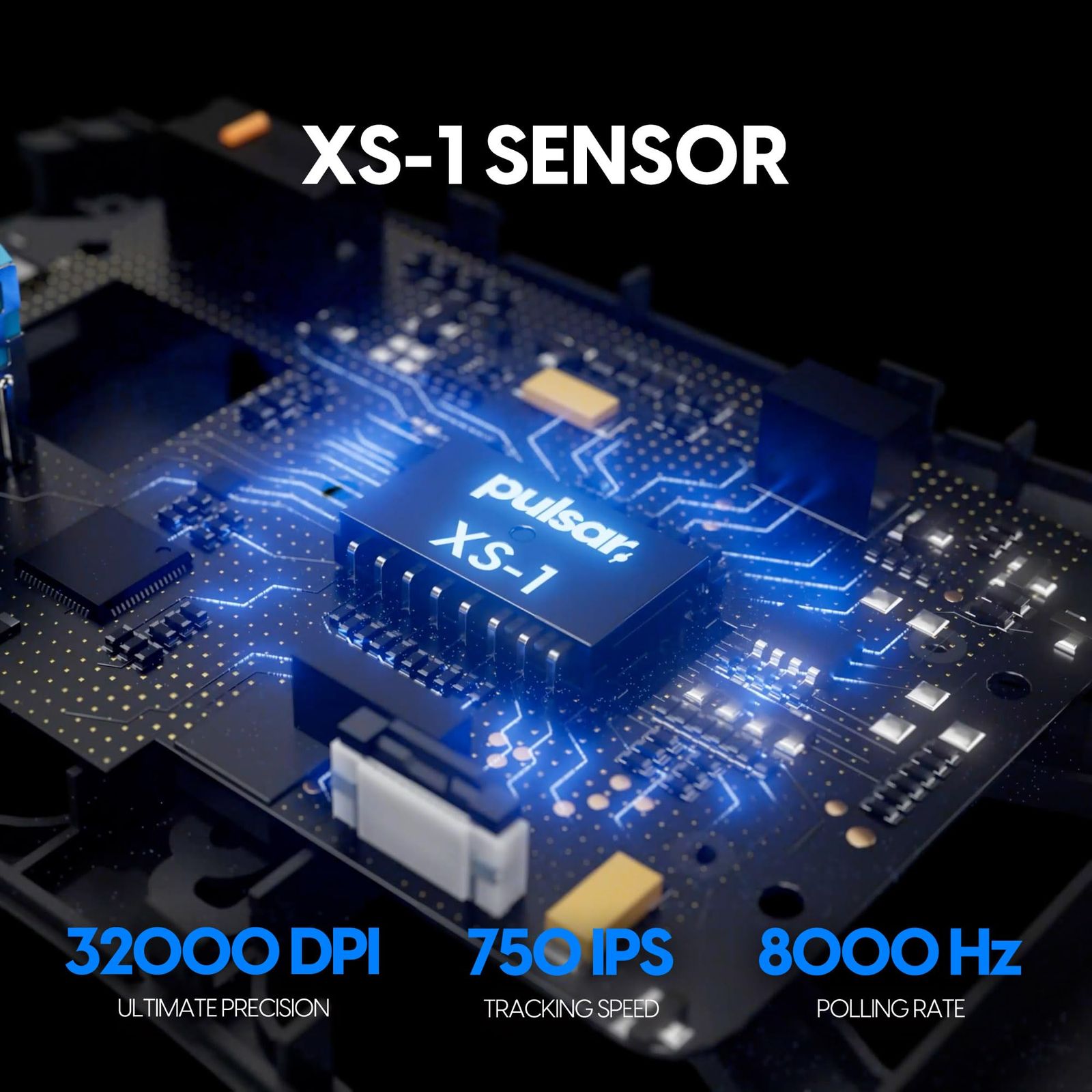 Pulsar Gaming Gears X2 v3 ワイヤレス ゲーミングマウス 超軽量 52グラム 左右対称 2.4Ghz 1ms 32000 DPI Optical swhich XS-1 Flagship Sensor