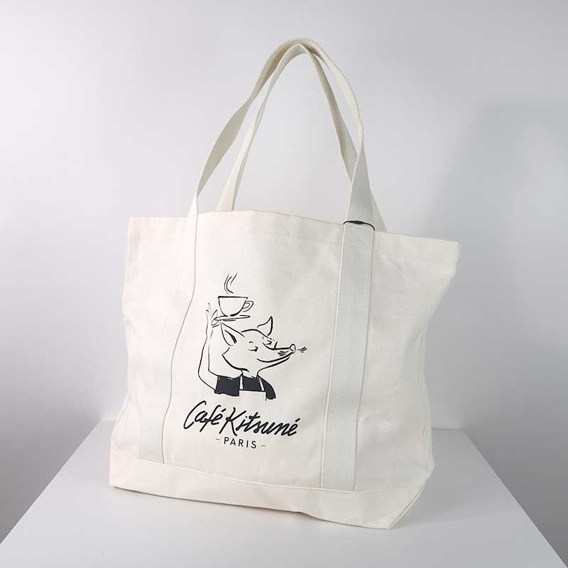 メゾンキツネ MAISON KITSUNE トートバッグ CAFE KITSUNE FOX