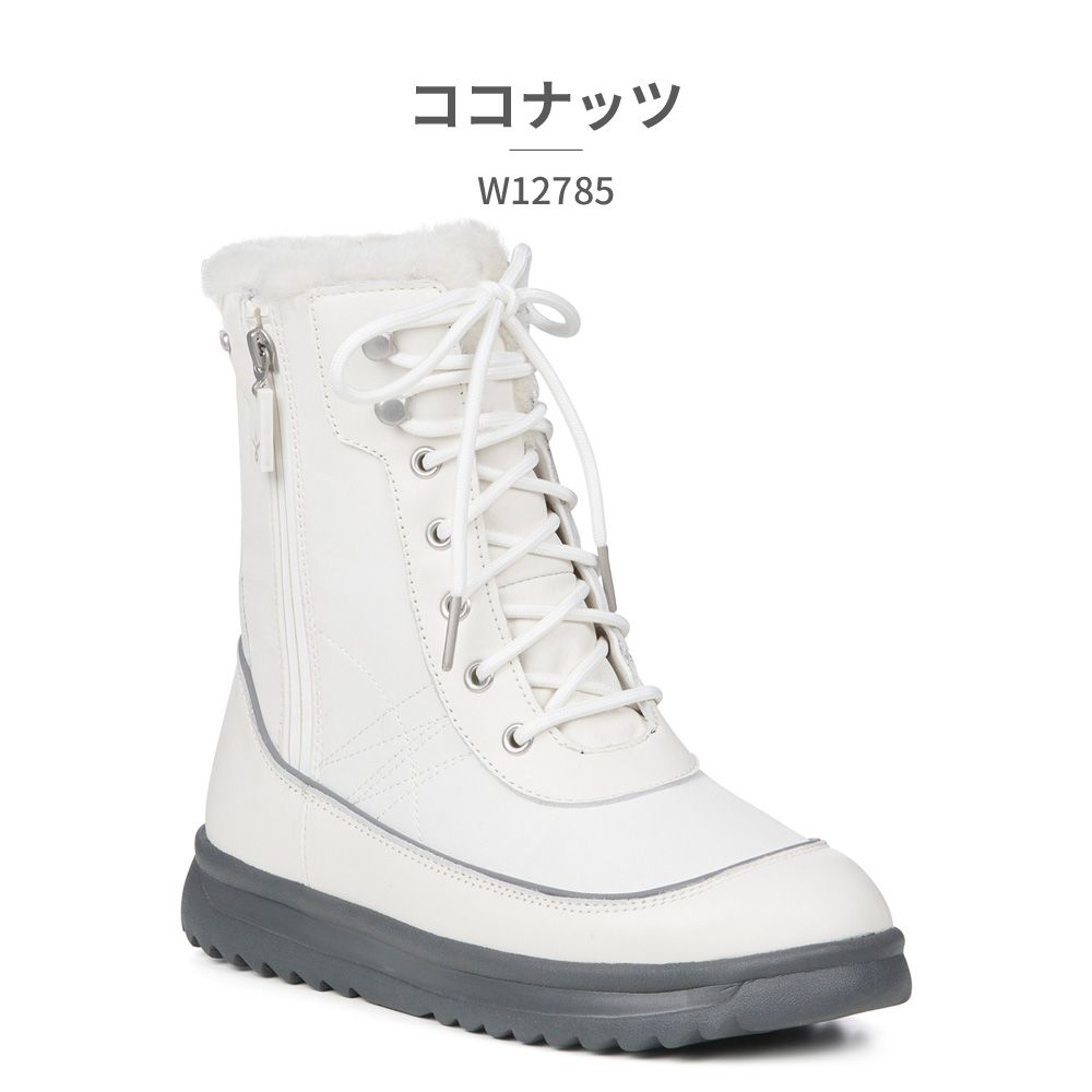 【正規品取扱店･新品】 EMU Australia ブーツ レディース スノーウィ W12785 エミュ オーストラリア 2025秋冬 Snowy レインブーツ スノーブーツ シープスキン 防寒 防水