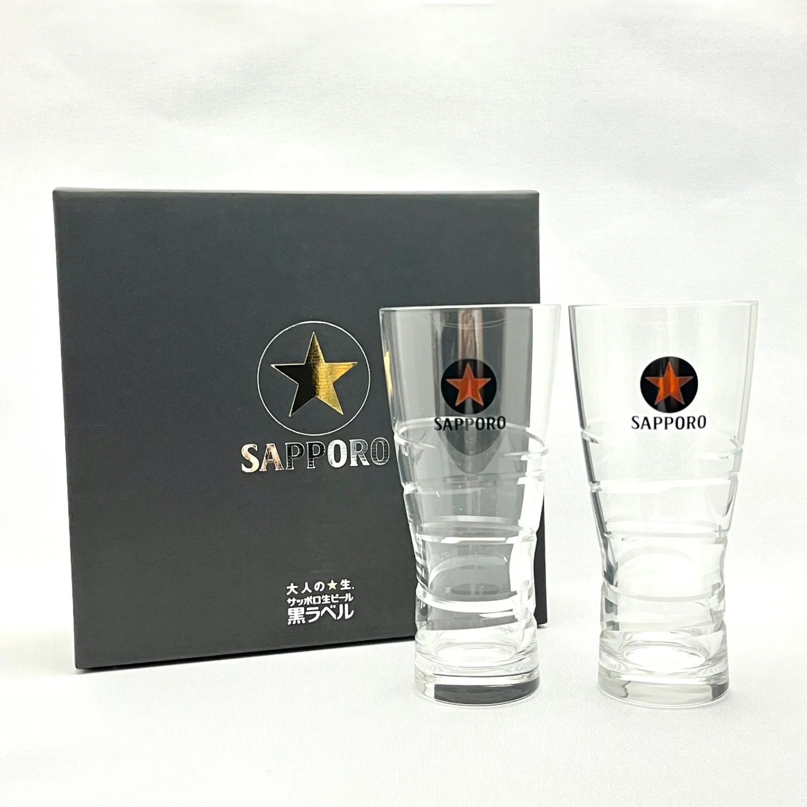 サッポロ - ☆サッポロ生ビール黒ラベルビアグラス☆ サッポロ生ビール黒ラベル「THE PERFECT CHEERS GLASS