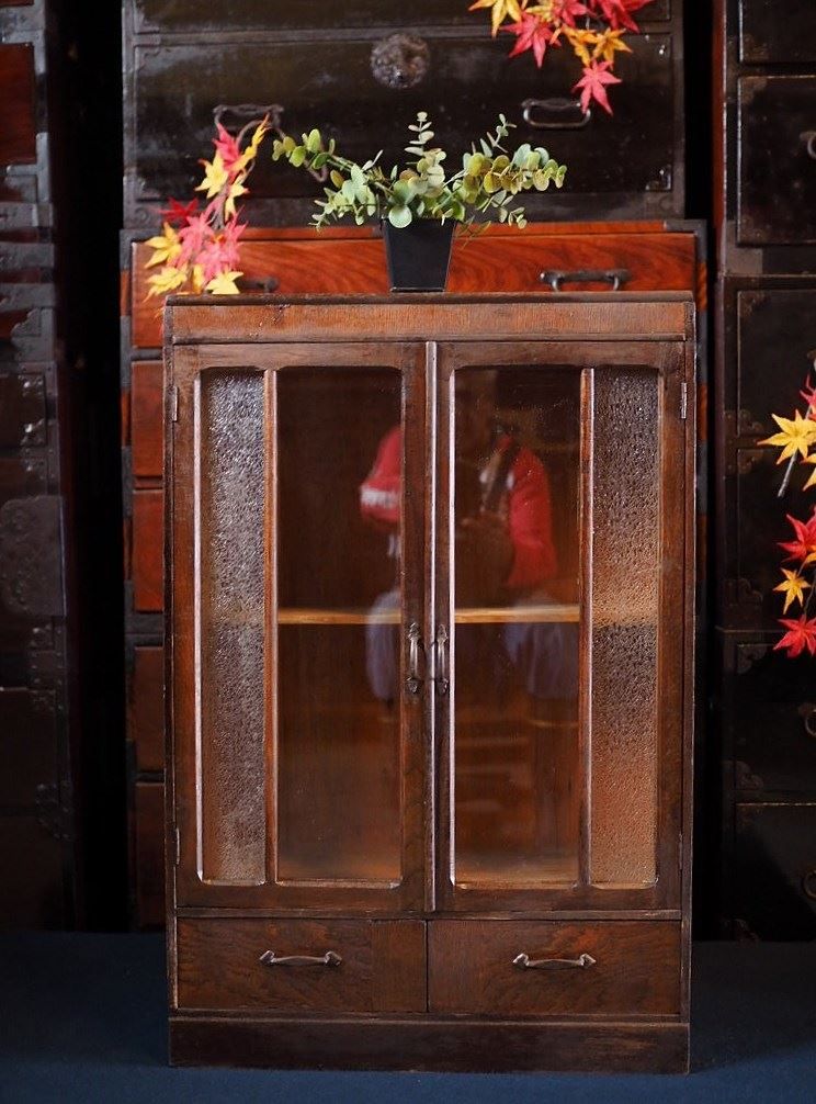 【アンティーク】昭和レトロ 木製 5段 箪笥 チェスト 引き出し 収納棚 古民家 アンティーク】昭和レトロ 木製 5段 箪笥 チェスト 引き出し 収納棚 古民家