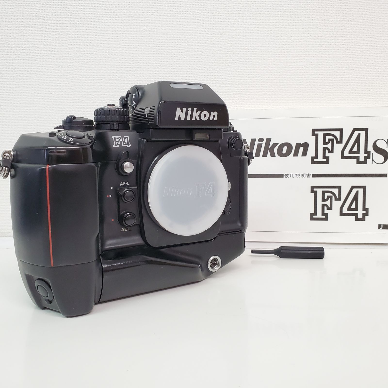 ニコン Nikon F4 F4s MF-22 MB-21 MB-20 説明書付き - カメラ