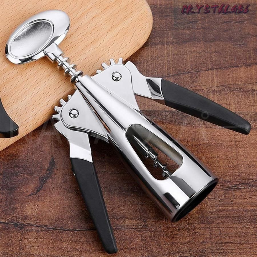 新品・未使用】 ワインオープナー 翼型ステンレススチール