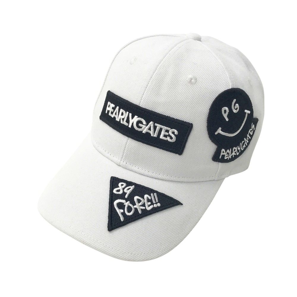 パーリーゲイツ キャップ ホワイト