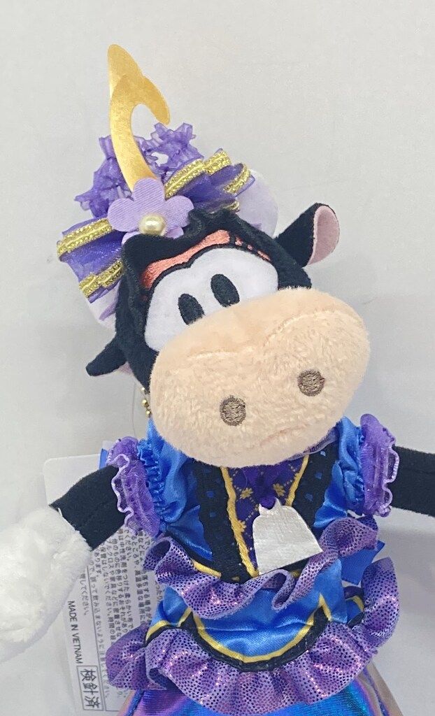 ディズニーランド　バラエティーマスター　ぬいぐるみバッジ　4点 お着替えもできる！東京ディズニーランド「ザ・ダイヤモンド