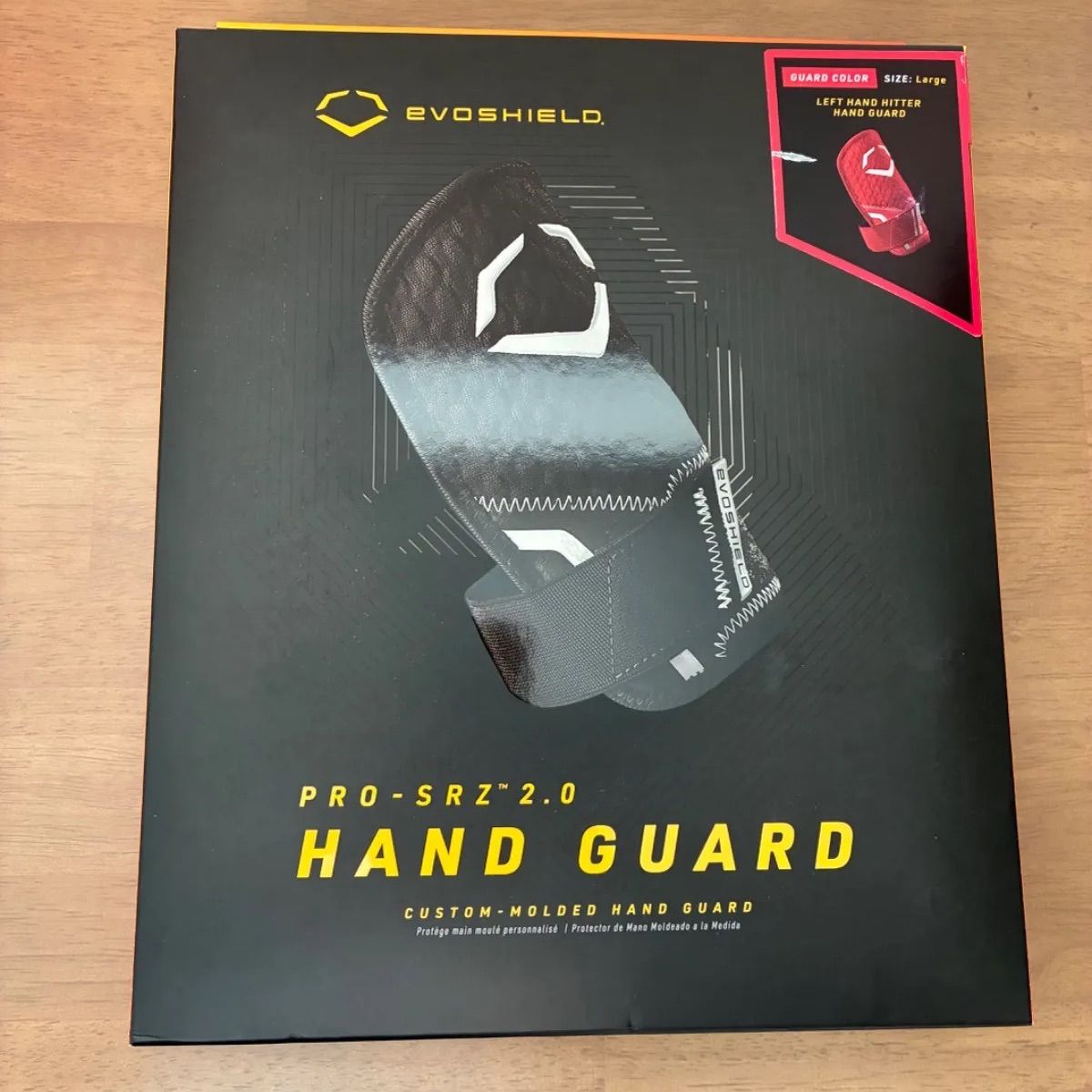 EvoShield PRO-SRZ 2.0 ハンドガード 左手用 大 2024モデル】エボシールド 野球 ハンドガード 手甲ガード PRO