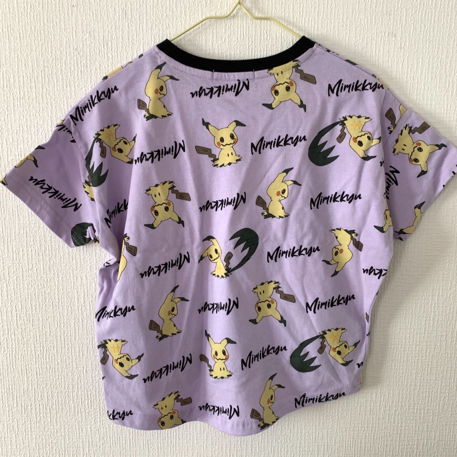 新品 ポケットモンスター ミミッキュ 総柄 半袖Tシャツ 110㎝ ポケモン