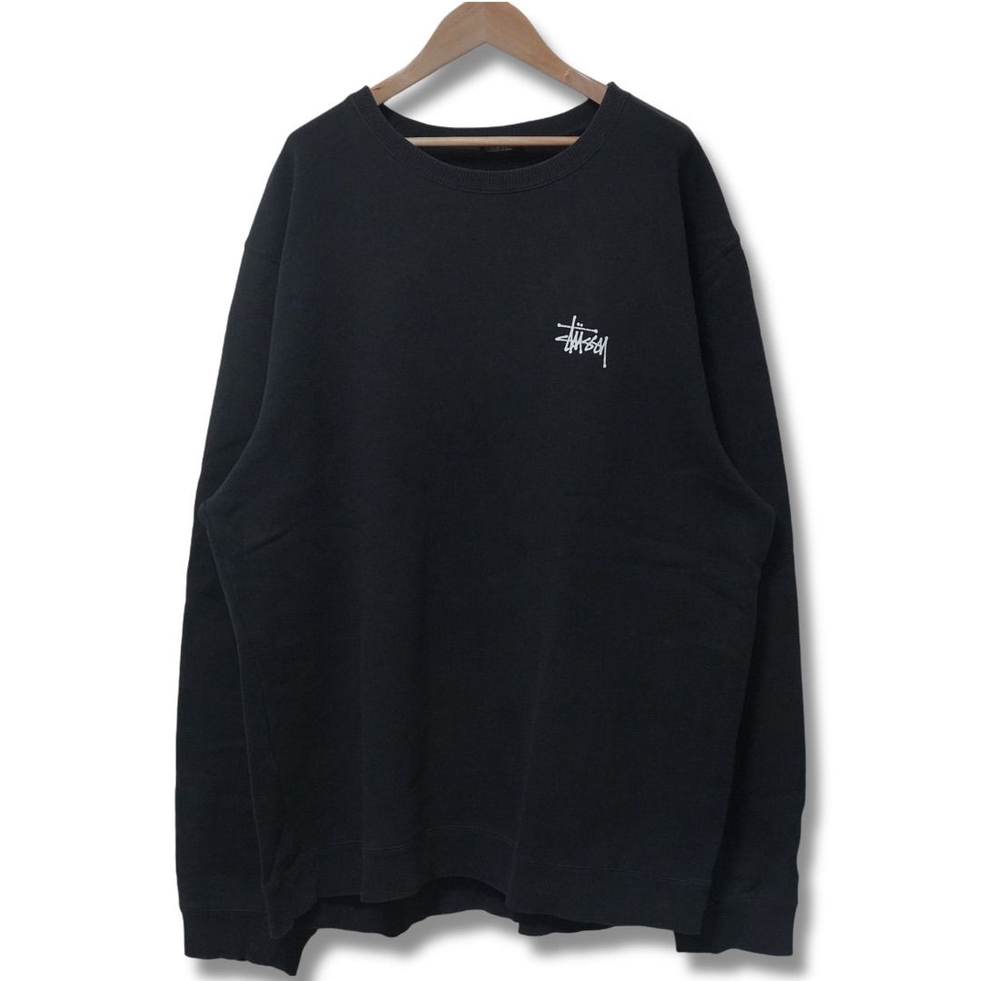STUSSY スウェット 2XL ブラック 00s ステューシー ビックロゴ