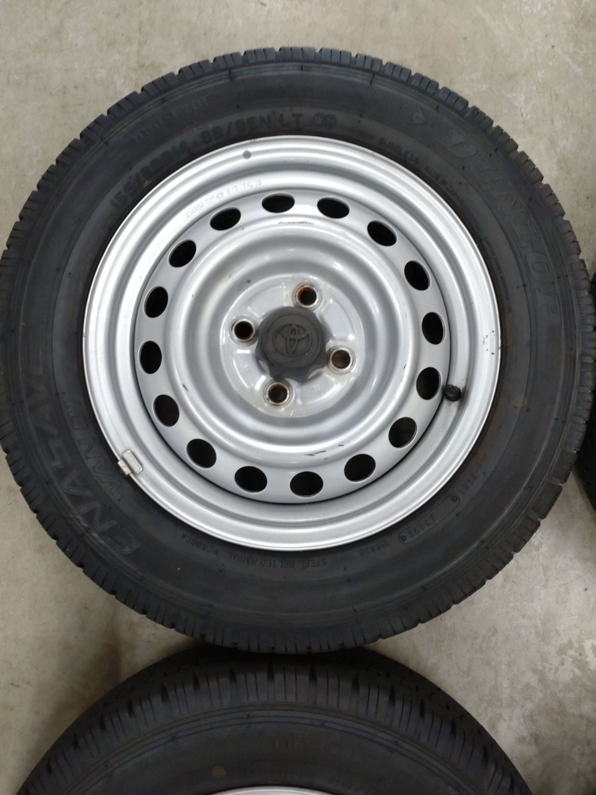 TOYOTA 純正 ホイール◆14インチ◆155/80R14◆21年 ラジアル TOYOTA トヨタ サクシード 純正ホイール 14インチ 5.0.J+39 PCD