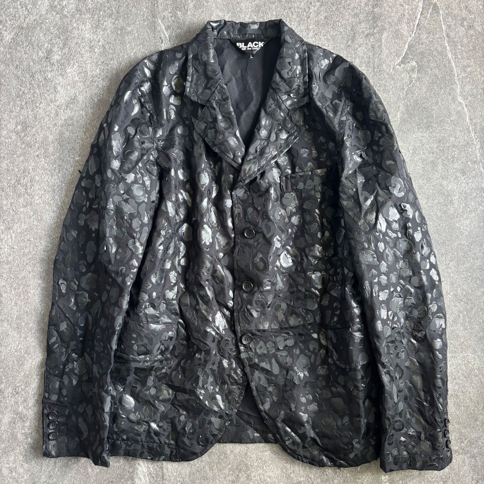 black comme des garcons ブラックコムデギャルソン 2021SS テーラード