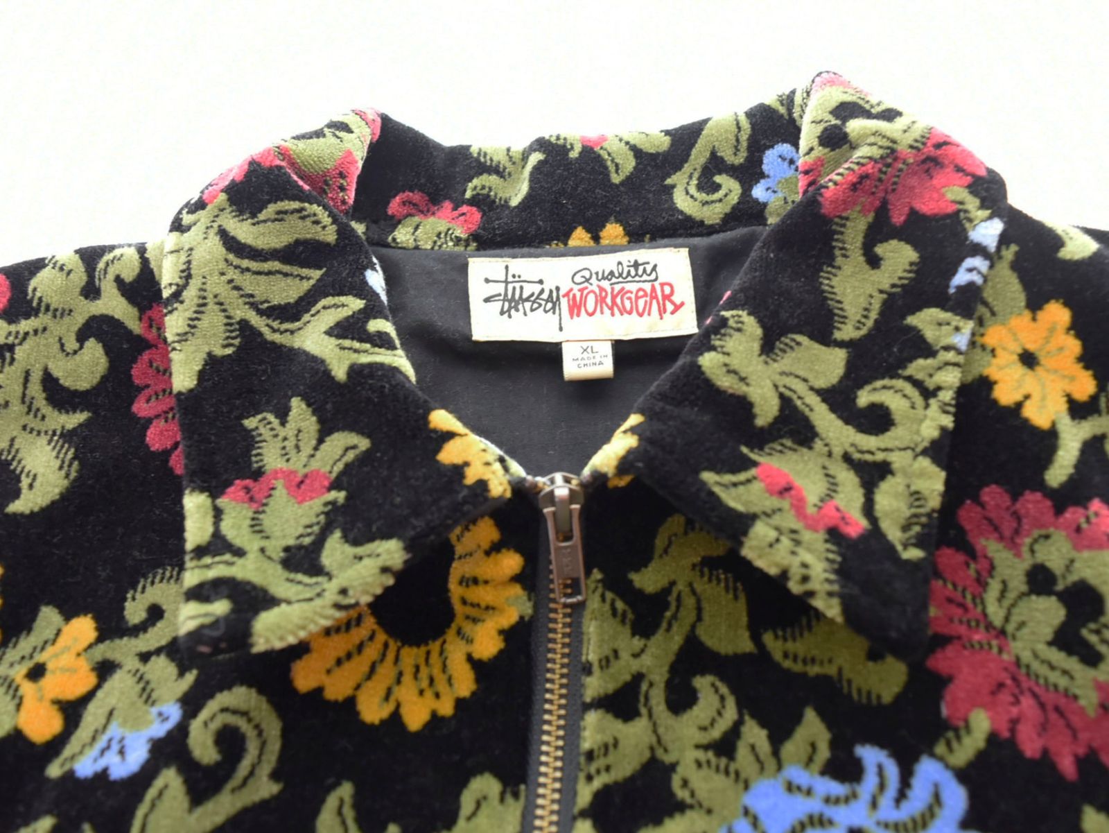 Stussy Stussy Floral Jacquard Garage Jacket | Grailed