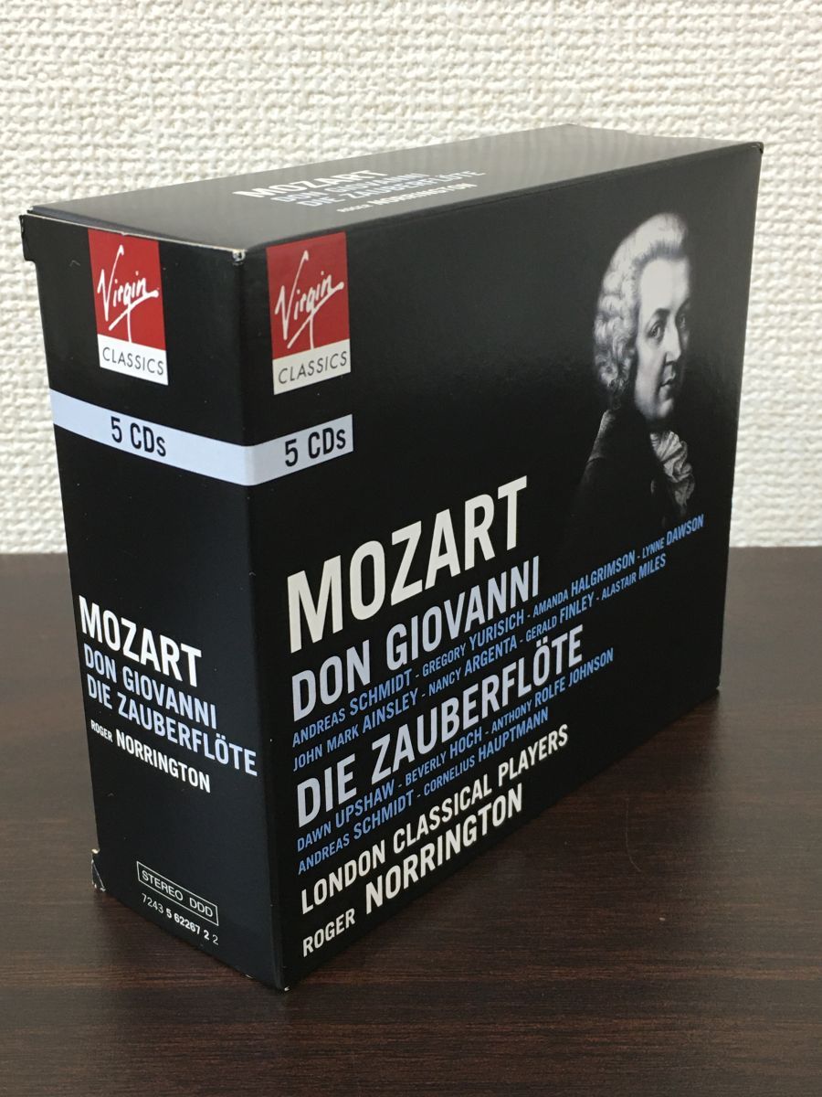 モーツァルト：「ドン・ジョヴァンニ」/ 「魔笛」／ロンドン・クラシカル・プレイヤーズ ロジャー・ノリントン 他／CD5枚組【CD】 メルカリ