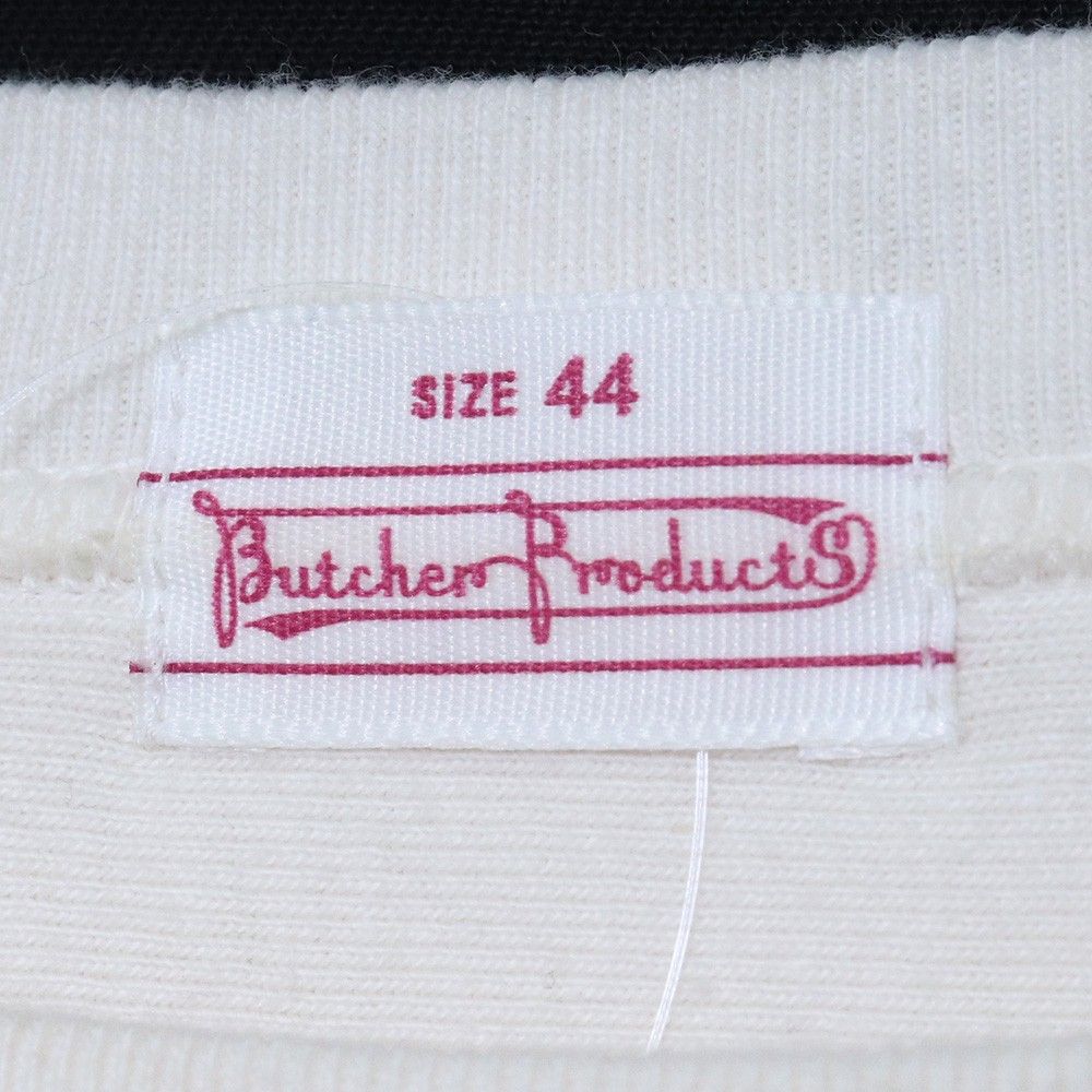 BUTCHER PRODUCTS ロングスリーブ BUTCHER PRODUCTS フロントロゴ ロングスリーブTシャツ サイズ44