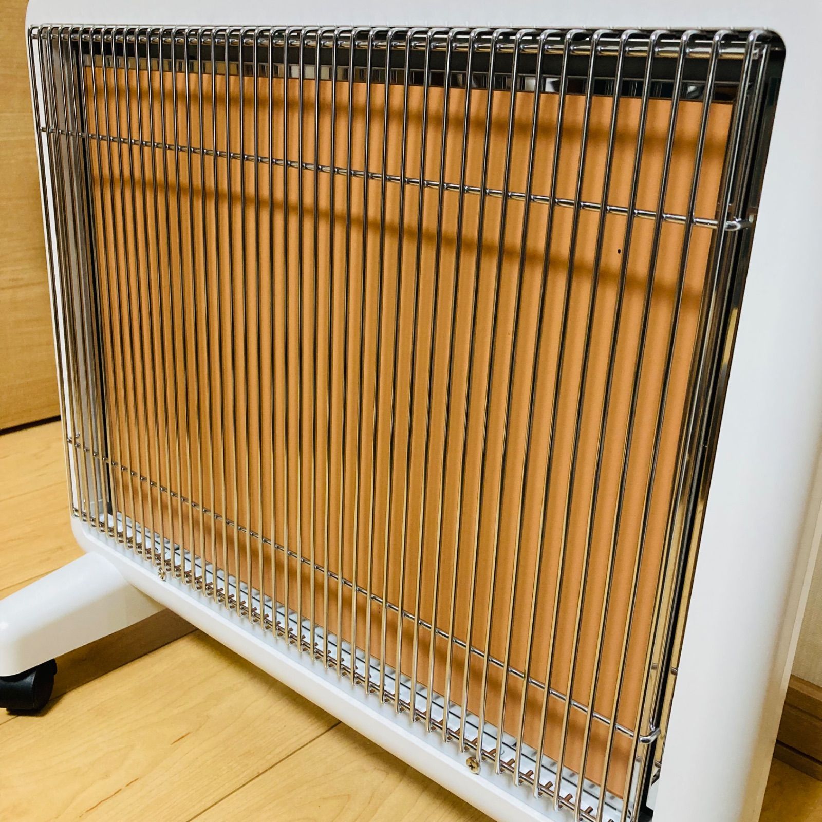 サンルミエ E800L-TM2 遠赤外線暖房器 タイマー付 ホワイト WWW_KANDAIZUMI_COM