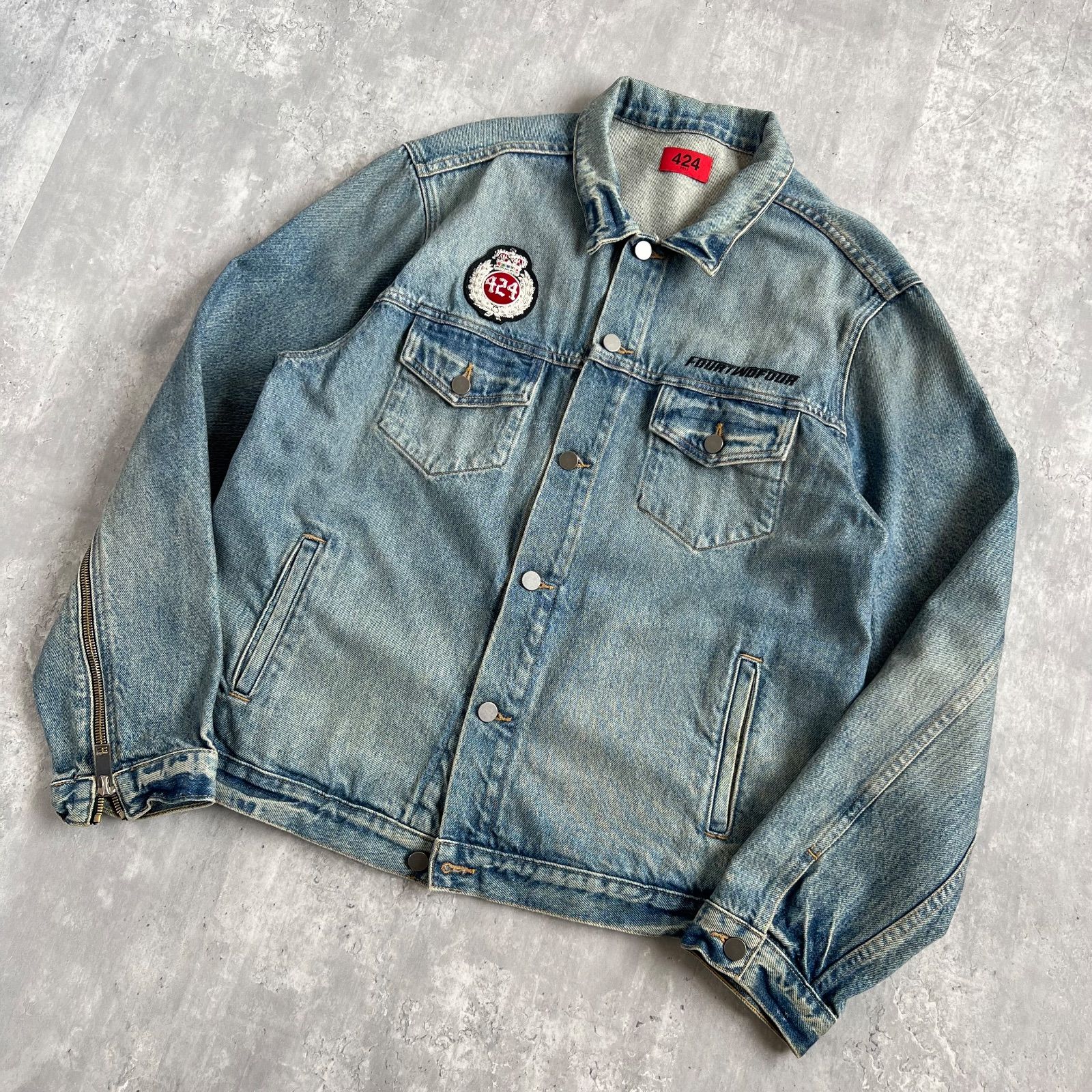 424 CLOTHING フォートゥーフォー 刺繍デザイン ヴィンテージ