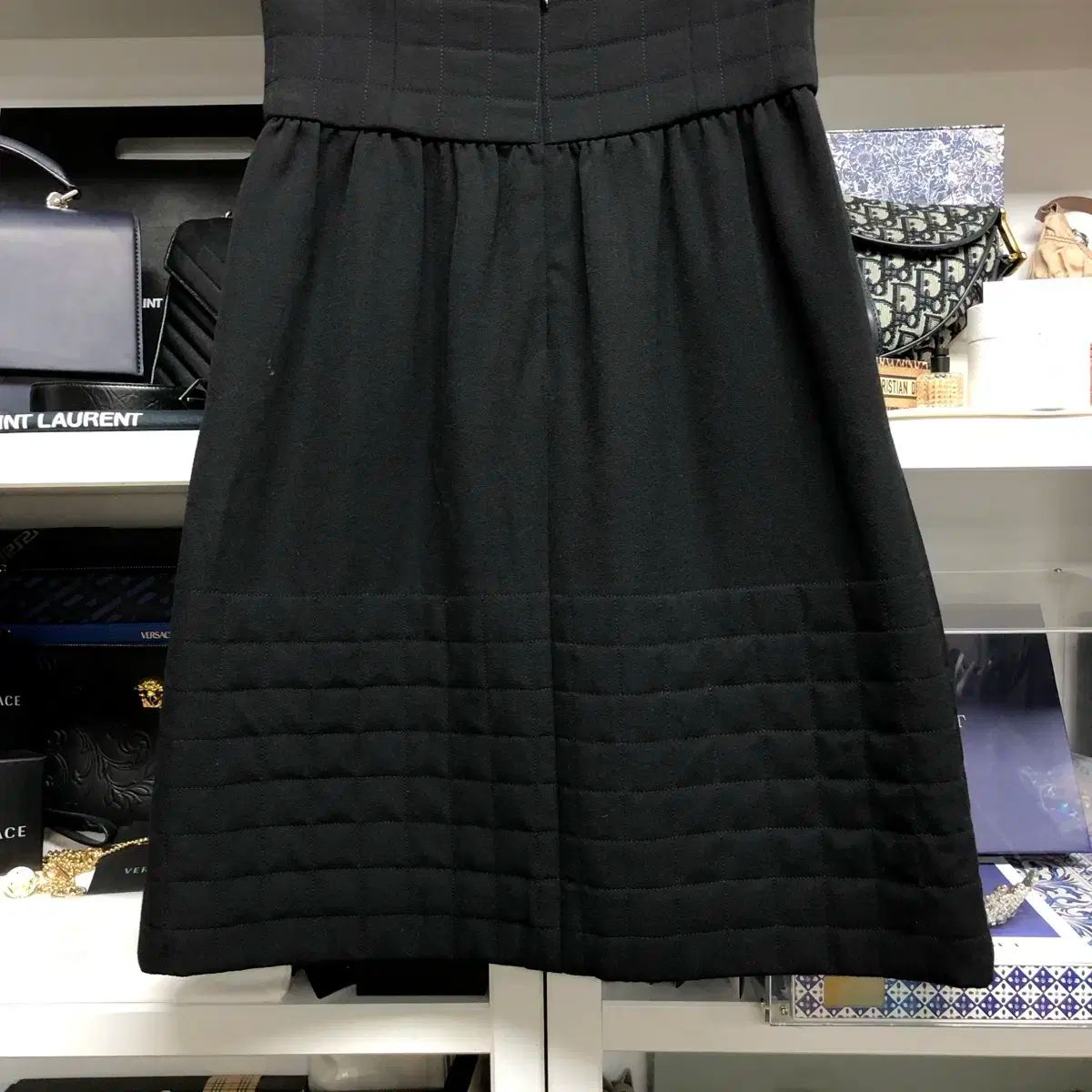CHANEL シャネルキルティングスカート40 CHANEL CHANEL(シャネル ) キルティングパターン ロング