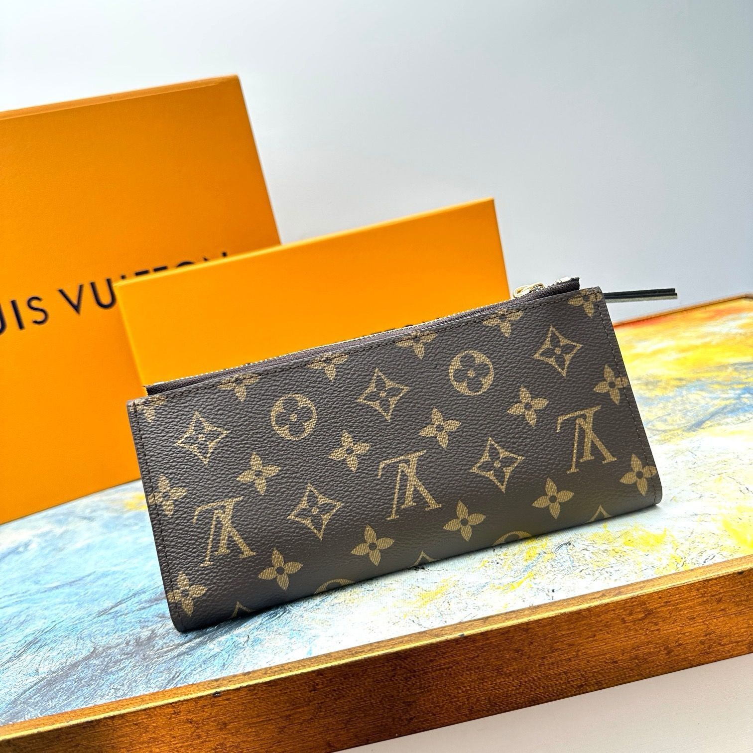 LOUIS VUITTON ポルトフォイユ アデル 長財布 モノグラム フューシャ ...