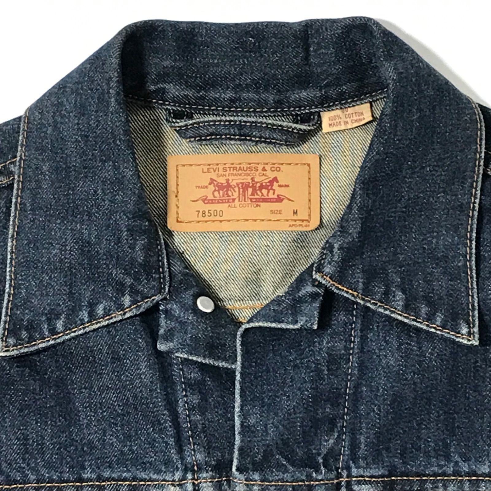 M0816-1-N Levi's リーバイス デニムジャケット Gジャン 90s