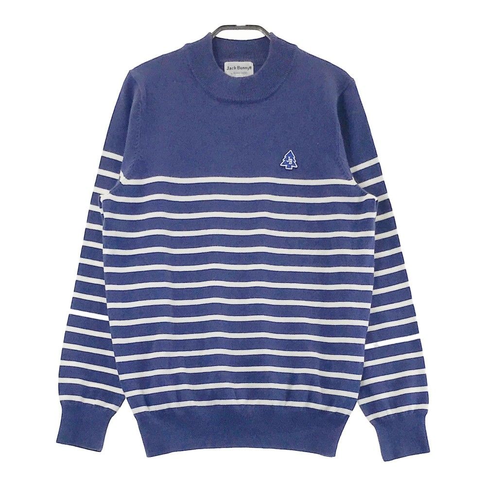 即決】JACK BUNNY ジャックバニー 長袖ニットセーター ギンガム