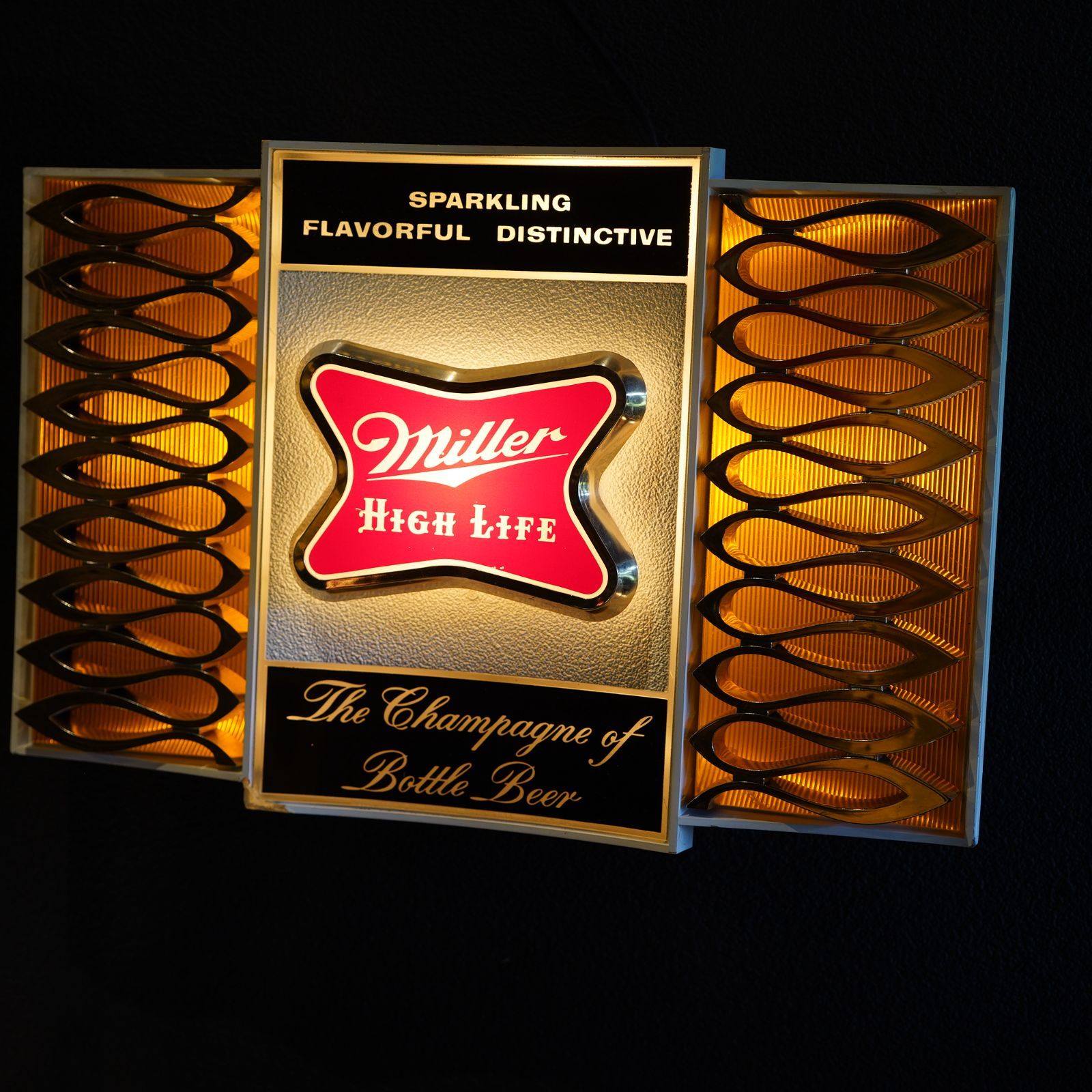 1960's MILLER HIGH LIFE ライトサイン アメリカンヴィンテージ